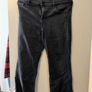 Liverpool Black Flare Jeans for Women
